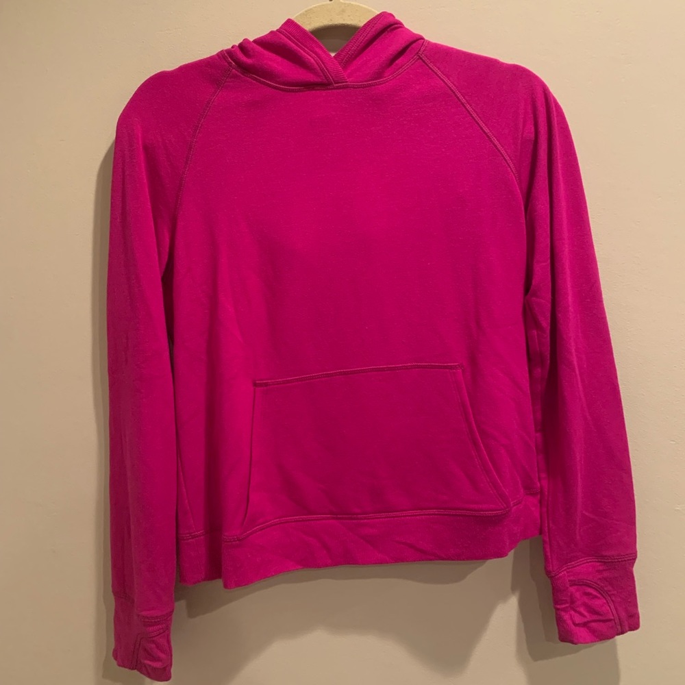 Pink athlete girl hoodie